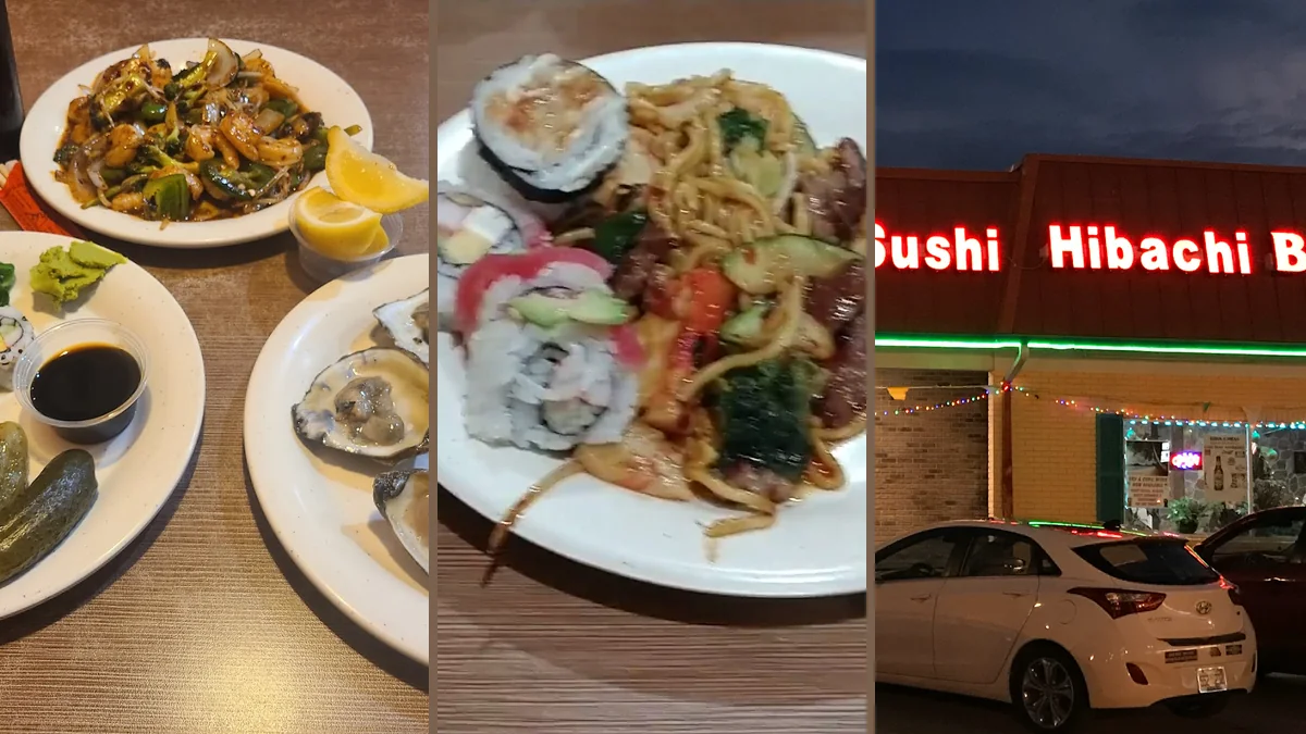 Sushi, Hibachi, Buffet